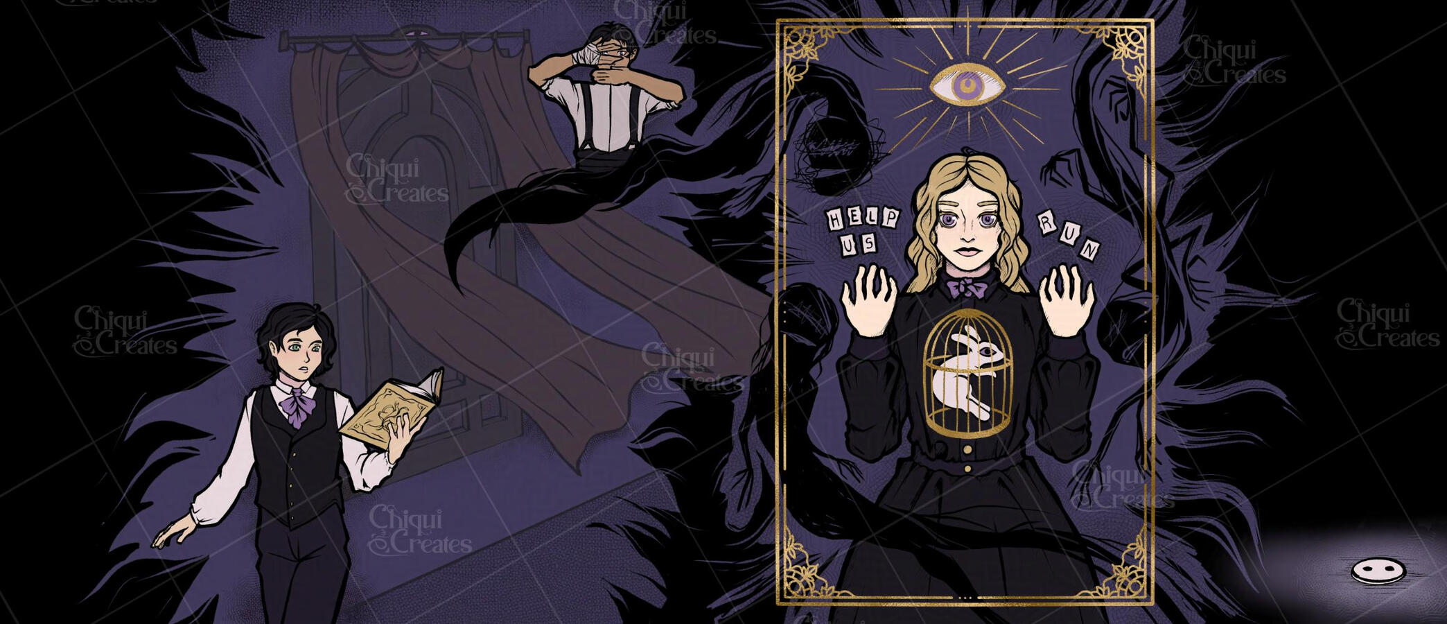 Full dust jacket illustration